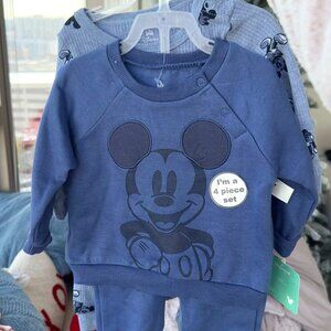 DISNEY BABY 4-set Lounge Sweatshirt